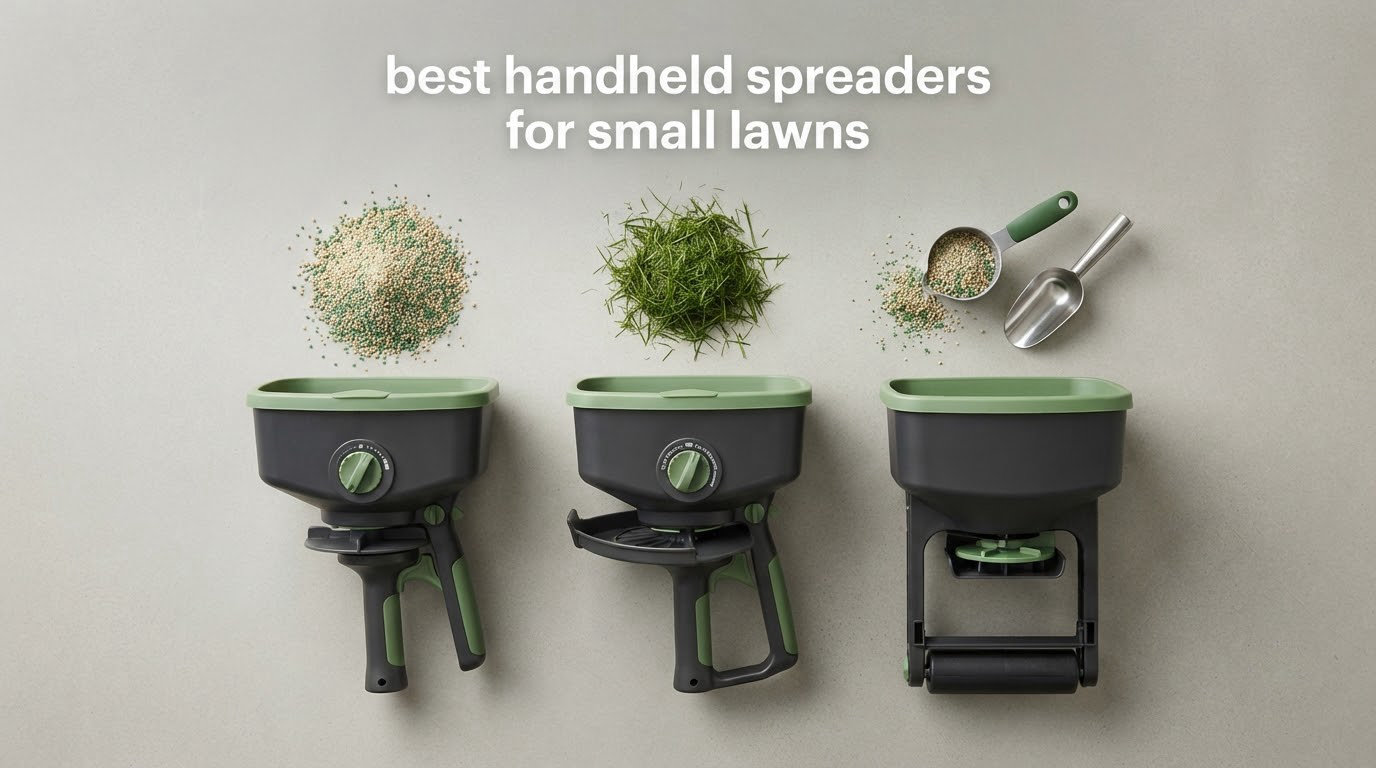 best handheld spreaders for small lawns