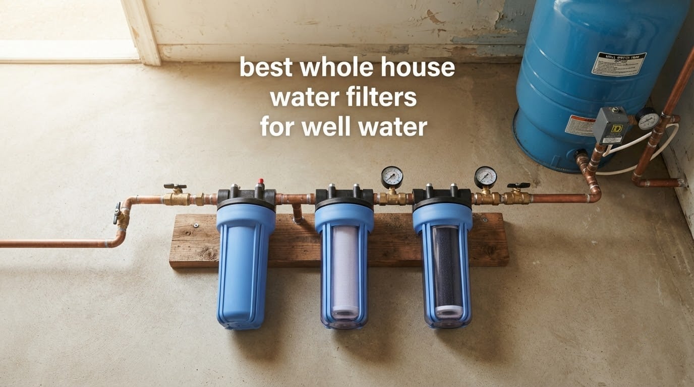 best whole house water filters for well water