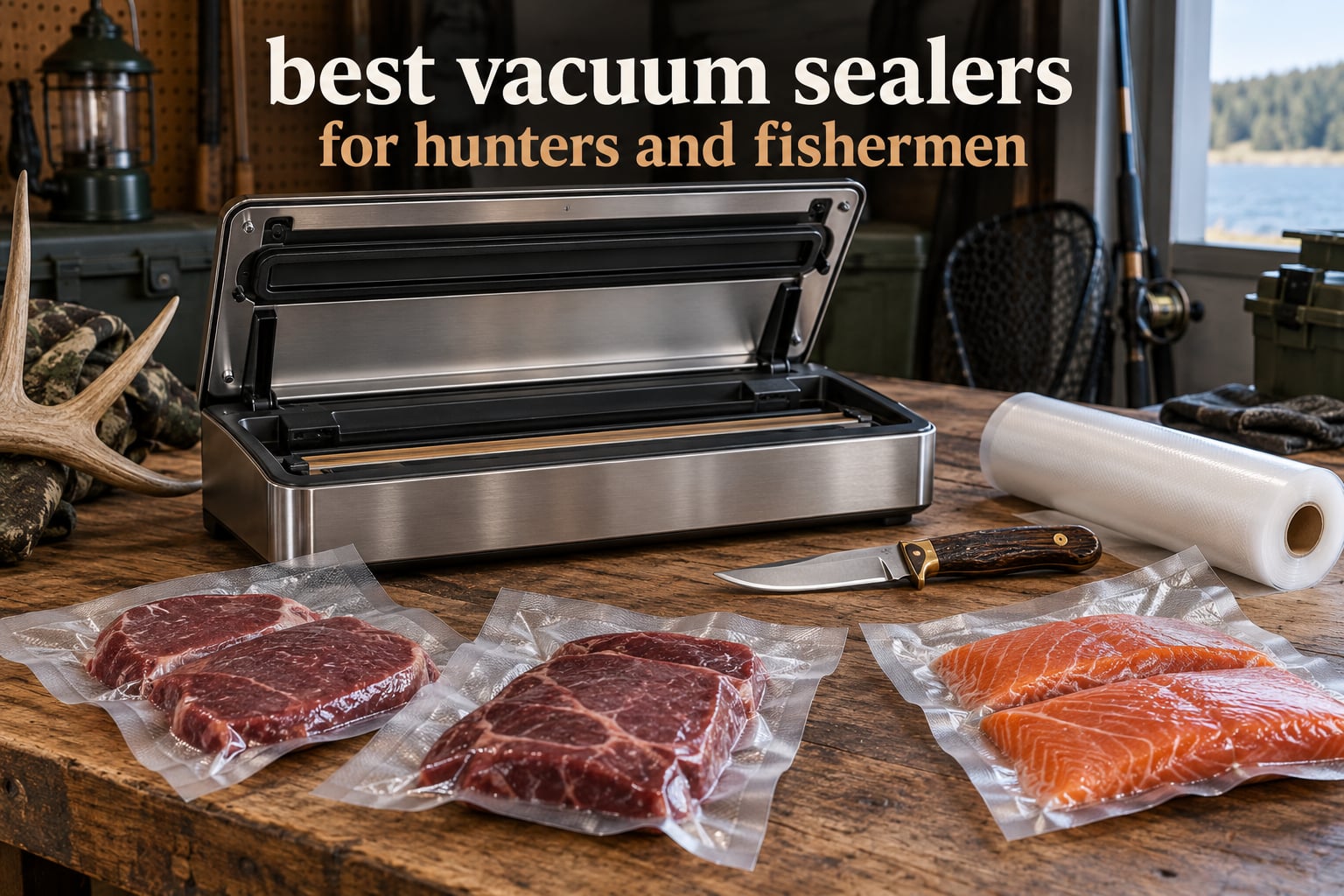 best vacuum sealers for hunters and fishermen