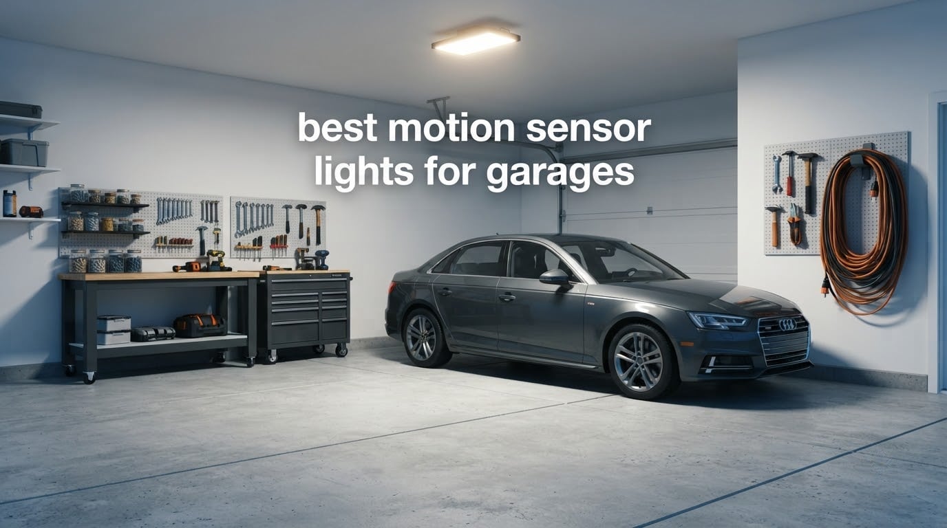 best motion sensor lights for garages