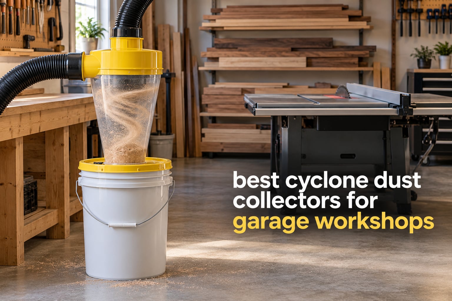 best cyclone dust collectors for garage workshops