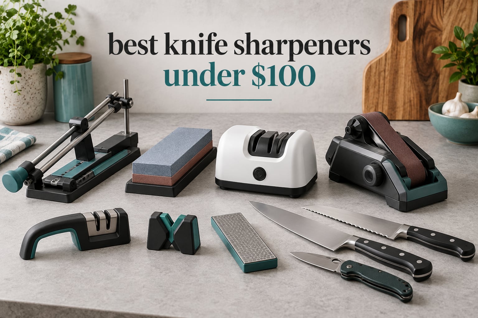best knife sharpeners under $100