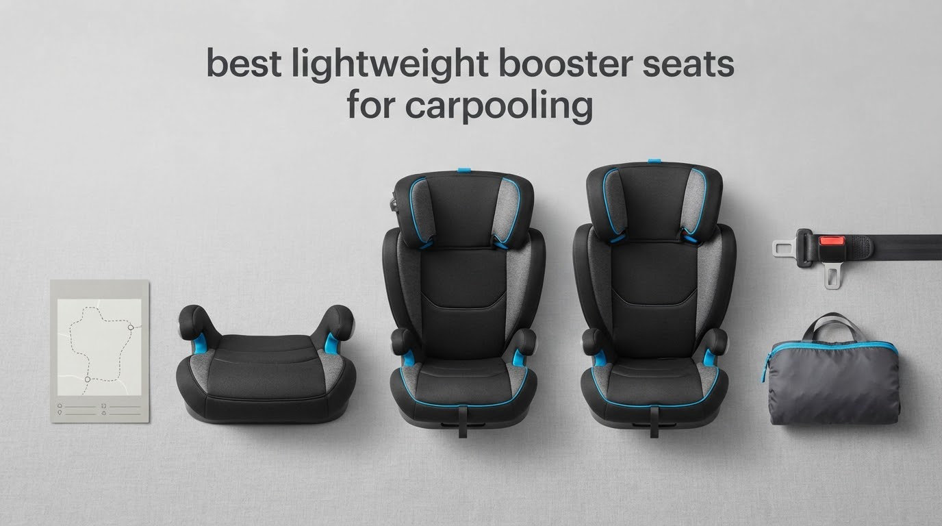 best lightweight booster seats for carpooling