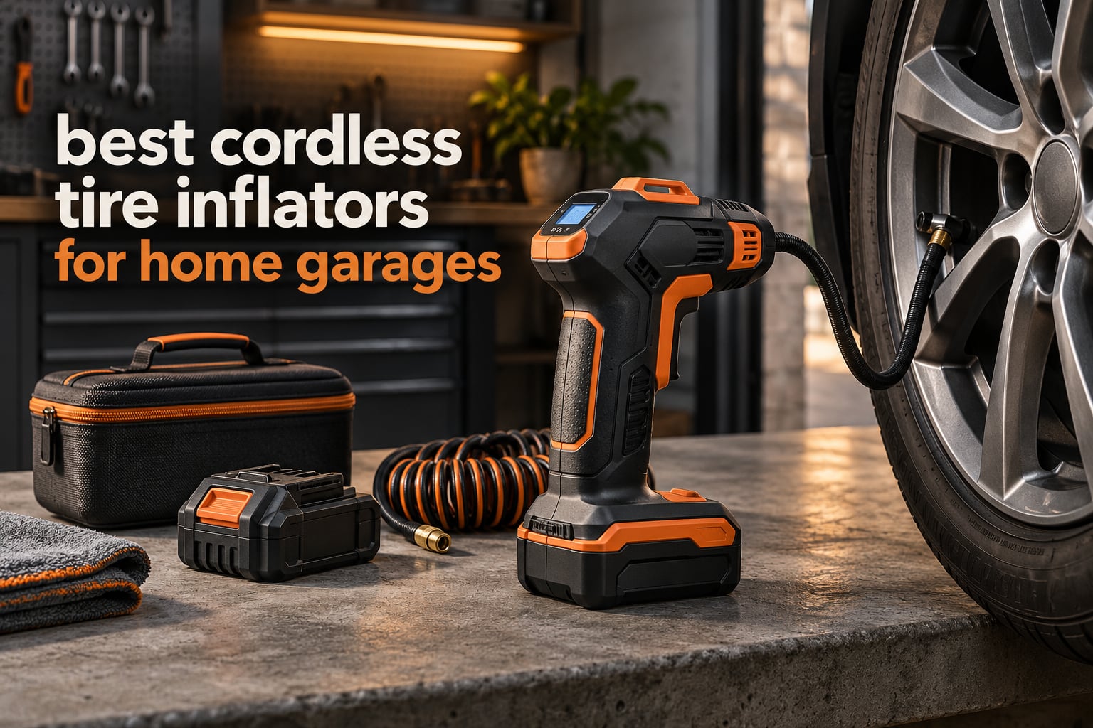 best cordless tire inflators for home garages