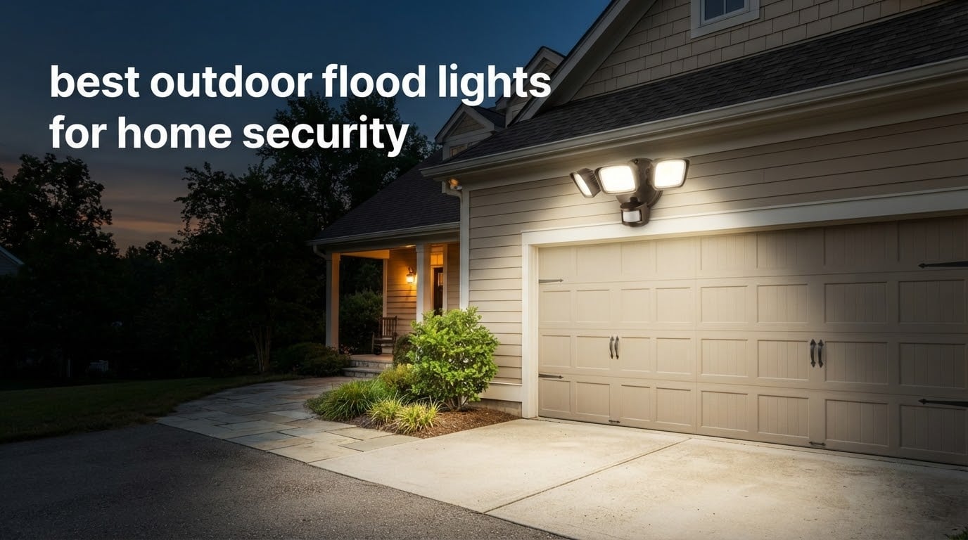 best outdoor flood lights for home security