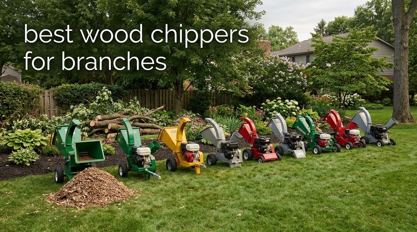 best wood chippers for branches