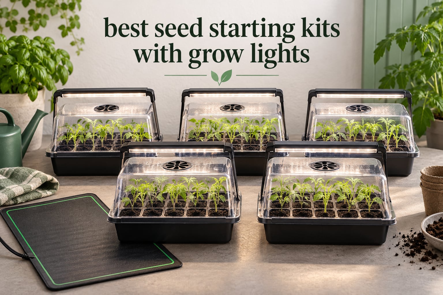 best seed starting kits with grow lights