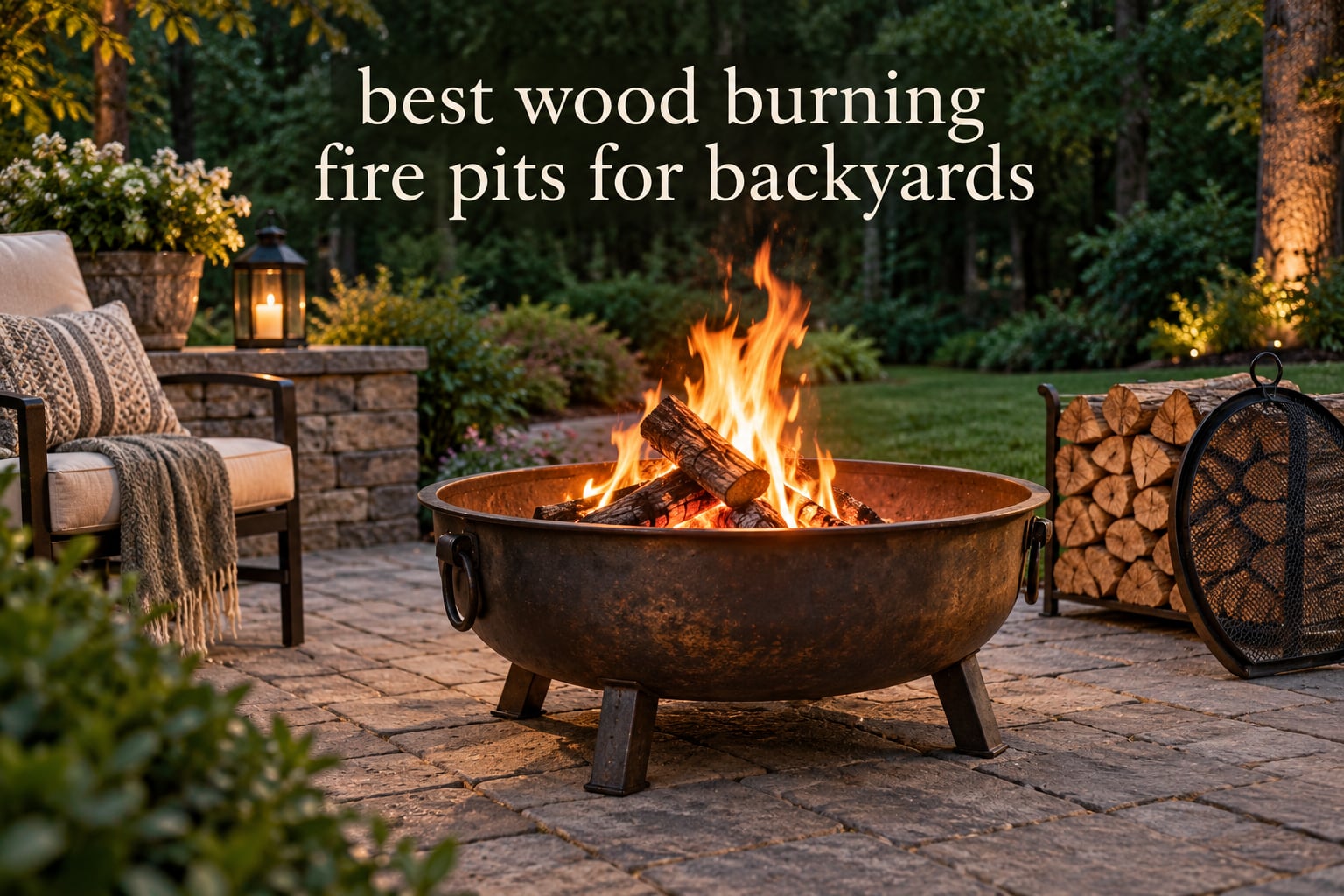 best wood burning fire pits for backyards