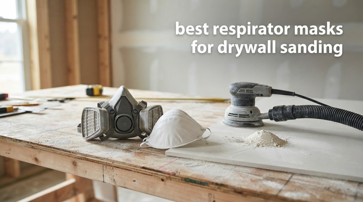 best respirator masks for drywall sanding