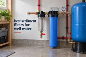 best sediment filters for well water