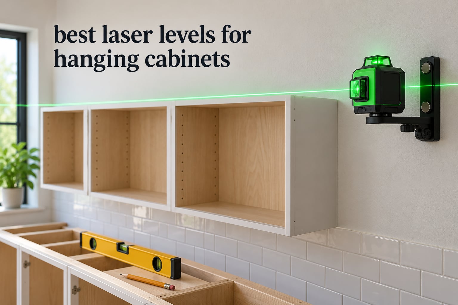 best laser levels for hanging cabinets