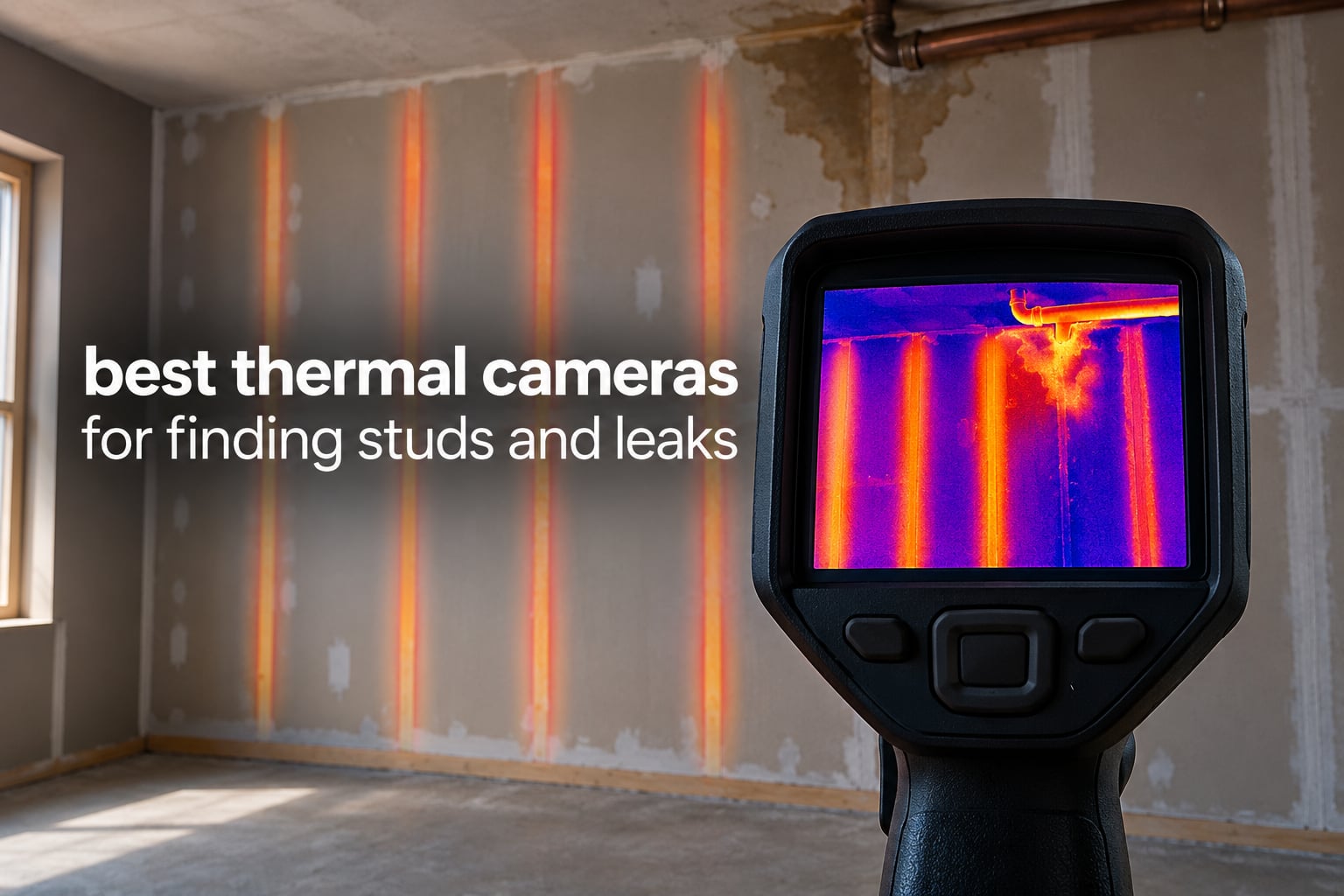 best thermal cameras for finding studs and leaks
