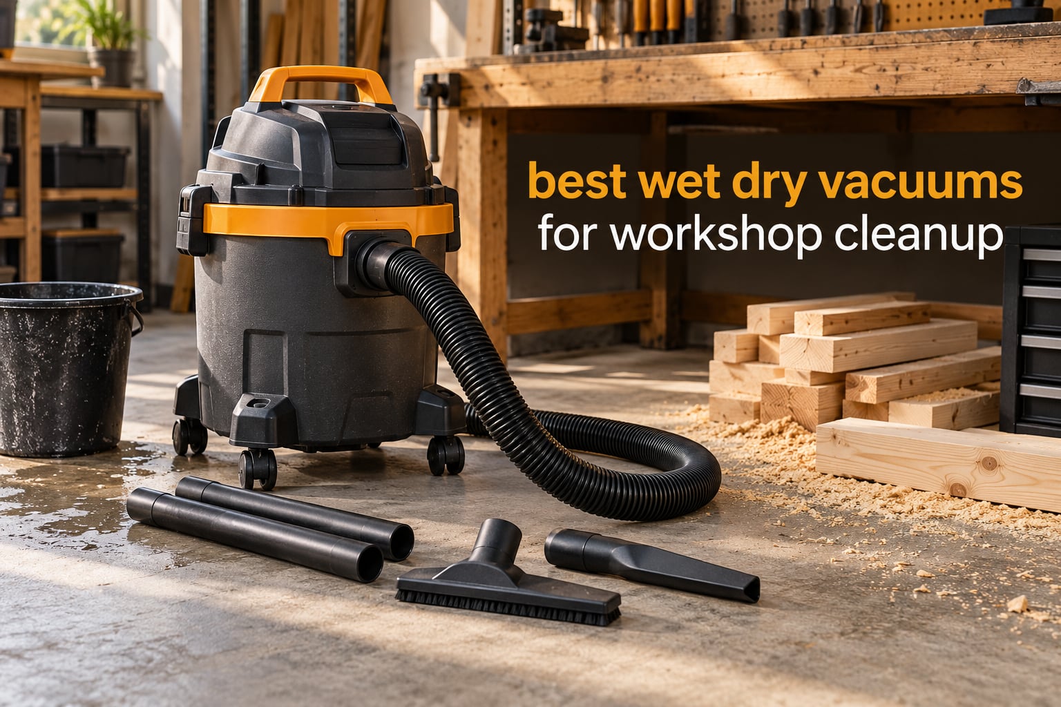 best wet dry vacuums for workshop cleanup