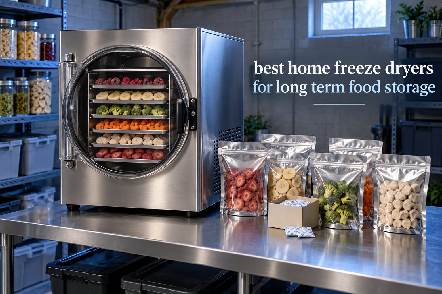 best home freeze dryers for long term food storage