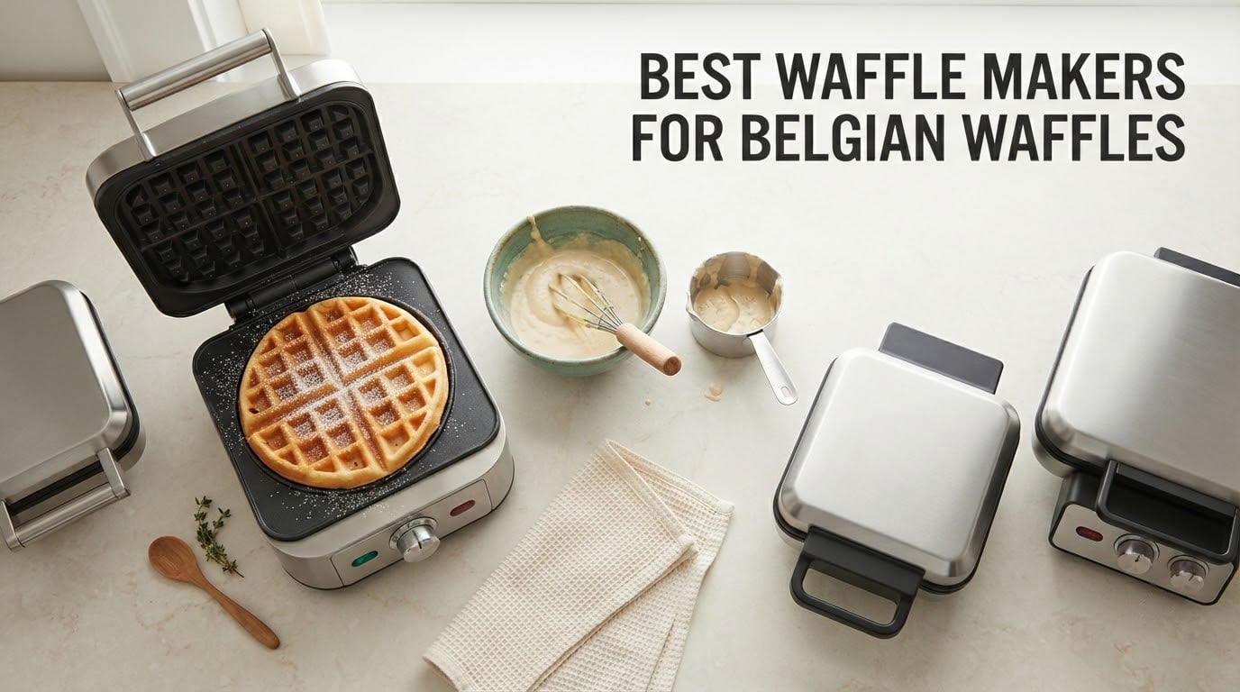 best waffle makers for belgian waffles
