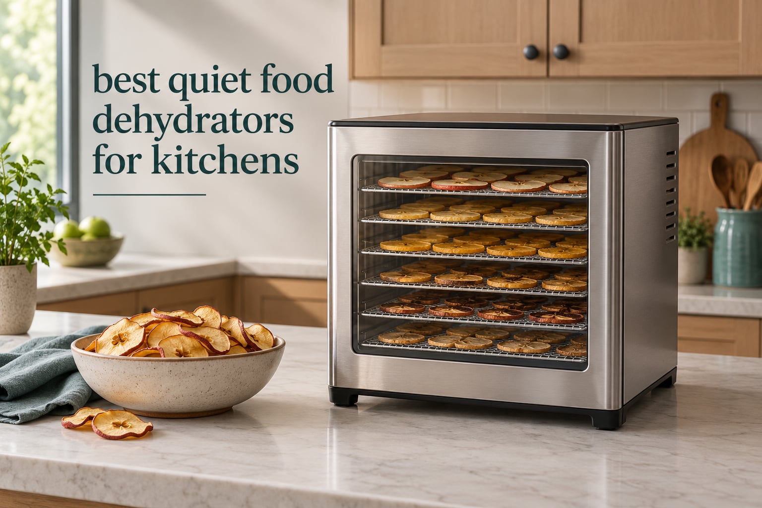 best quiet food dehydrators for kitchens