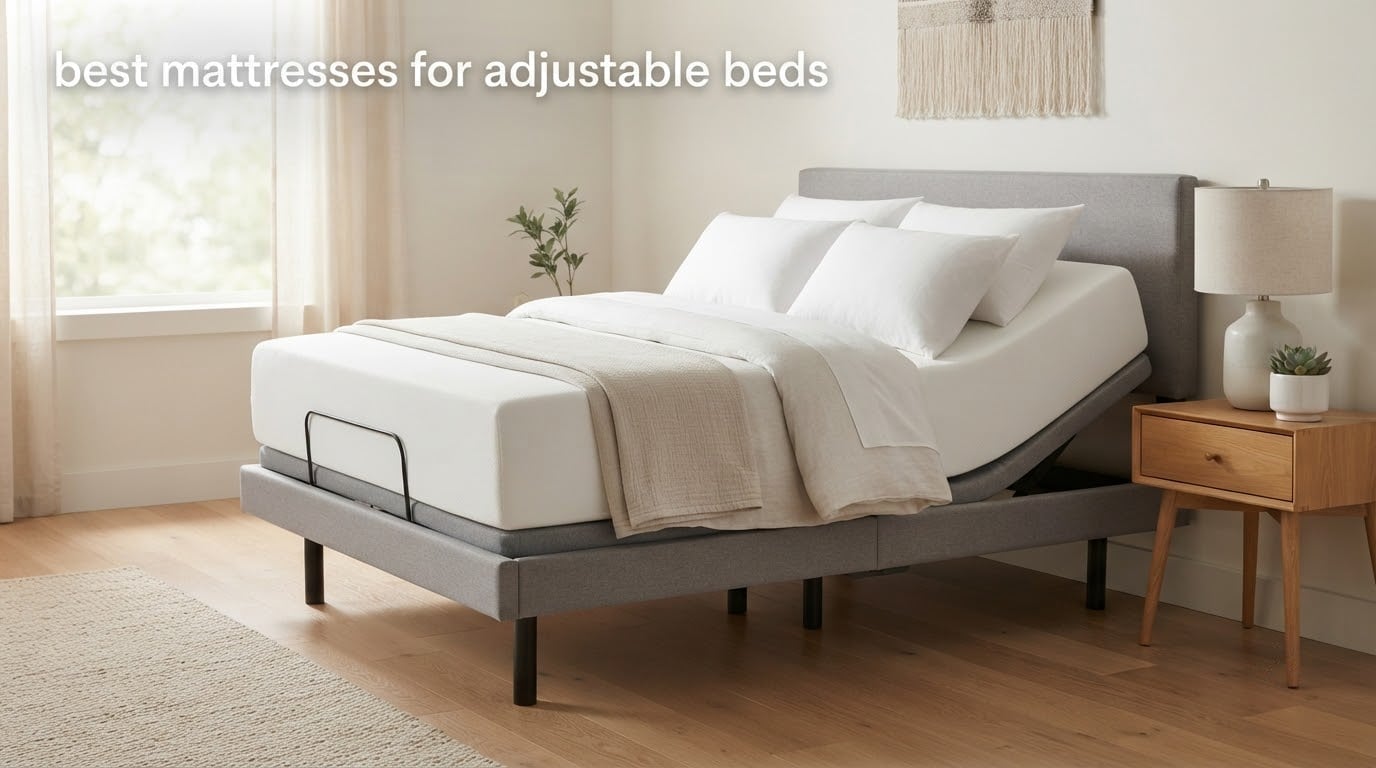 best mattresses for adjustable beds