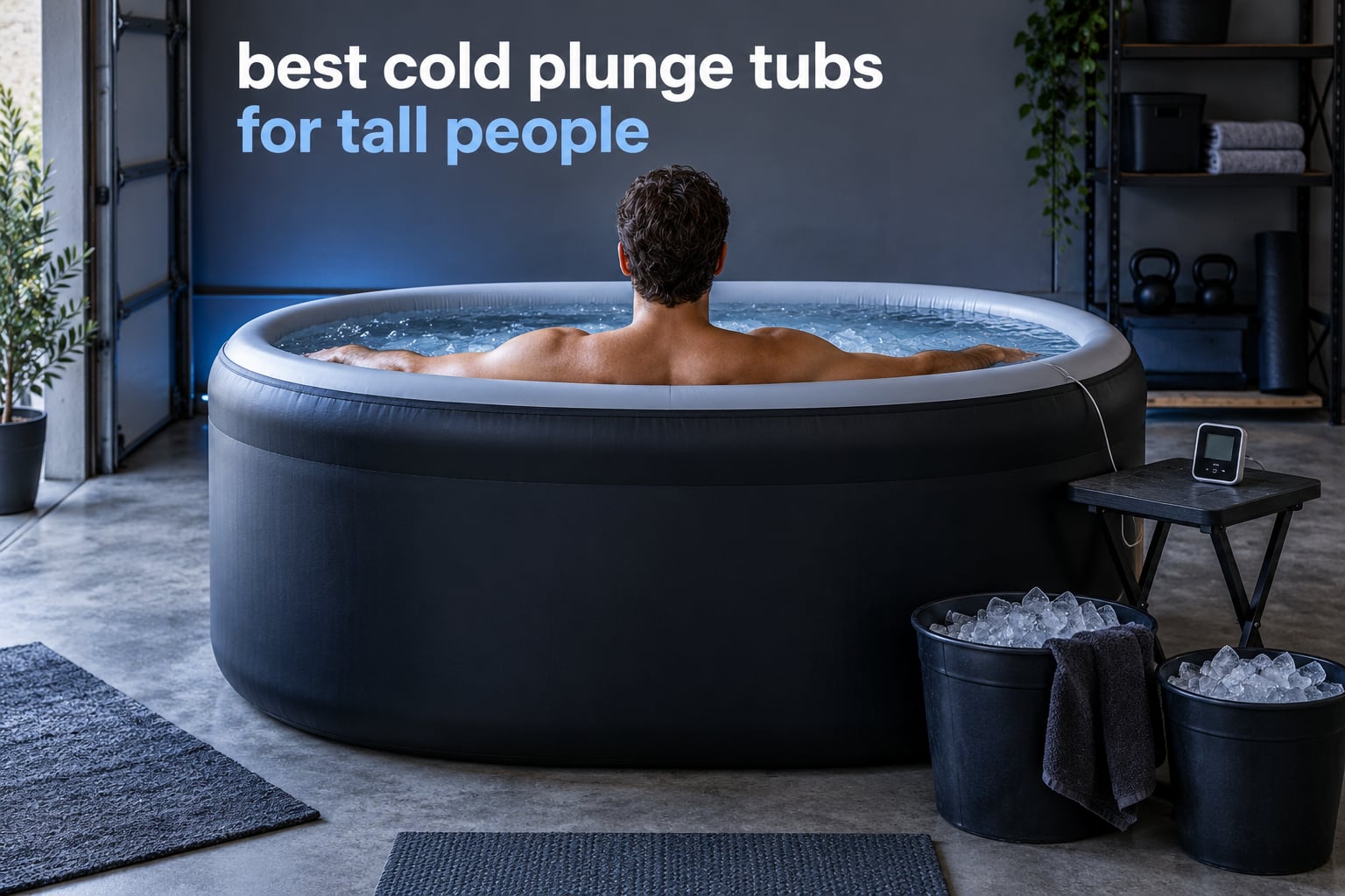 best cold plunge tubs for tall people